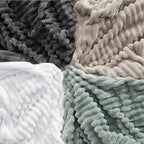 Bedsure GentleSoft White Full Blanket - Image 7