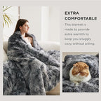 Bedsure GentleSoft Fluffy King Size Blanket - Image 3