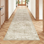 2x7 Runner Rug Non Slip, Thin Entryway Washable Rug by Restydon