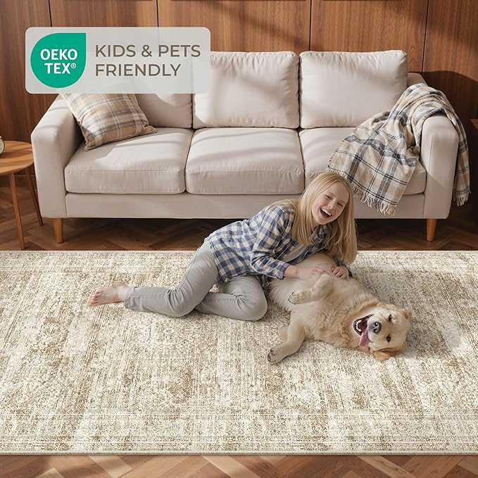 2x7 Runner Rug Non Slip, Thin Entryway Washable Rug - Image 9