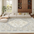 zesthome 9x12 Area Rugs, Stain Resistant Washable Rug, Ultra-Thin Rugs - Image 4