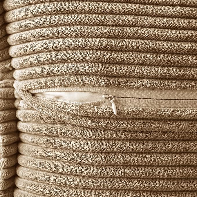 MIULEE Decorative Euro Sham Throw Pillow Covers - Image 4