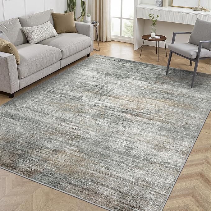 BEIMO Area Rugs 3x5 for Living Room Bedroom, Indoor Modern Abstract Machine - Image 3