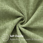 MIULEE Pack of 2 Couch Throw Pillow Covers 14x24 Inch Spring Soft Sage Green - Image 3