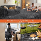 Bedsure GentleSoft Large Fleece Blanket - Image 3
