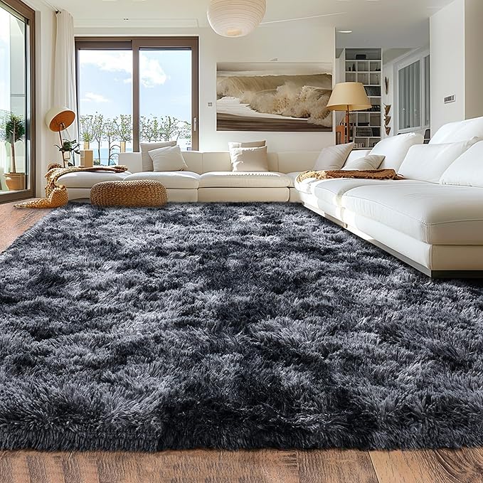 8x10 Area Rugs for Living Room, Ultra Soft Large Shag Bedroom Rug Upgrade - Image 7