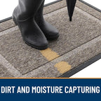 OLANLY Front Door Mat Indoor Outdoor Entrance, Waterproof All-Season, - Image 5