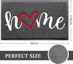 BeneathYourFeet Door Mat, Welcome Mat Low Profile Floor Mat Front Doormat - Image 3