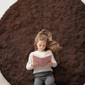 OLANLY Coffee Round Rugs for Bedroom by OLANLY