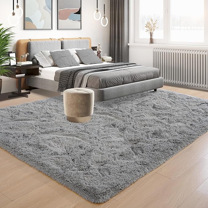 Tepook Super Soft Fluffy Rug for Bedroom, Modern Shaggy Fuzzy Kids Rugs for by Tepook