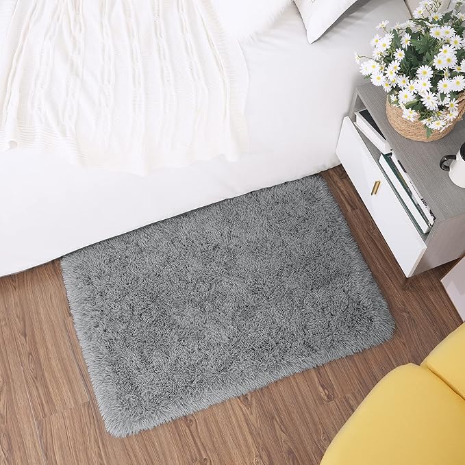 Tepook Super Soft Fluffy Rug for Bedroom, Modern Shaggy Fuzzy Kids Rugs for - Image 5