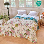 MSGKV The Boho Layer: 60"x80" Cotton Throw Blanket – Full Size - Image 7