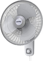 Air King 9016 Commercial Grade Oscillating Wall Mount Fan, 16-Inch