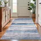 KOZYFLY 4x6 Area Rug Modern Abstract Washable Large Rugs by KOZYFLY