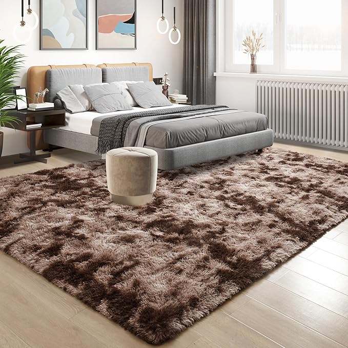 Tepook Area Rugs 9x12 for Living Room, Super Soft Fluffy Rugs for Bedroom - Image 3