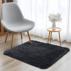 OLANLY 2x3 Machine Washable Small Bedside Rug, Soft Fluffy Shaggy Entryway - Image 6