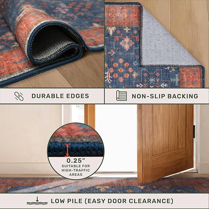 Hazo Haus 6x9 Dining Room Rugs for Under Table - Image 5