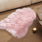 Ashler Faux Fur Area Rug - Image 4