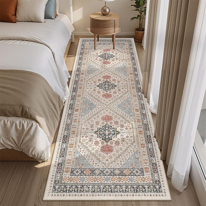 Kitchen Runner Rug Non Slip Washable 2.5x8, Soft Low Pile Entryway Rug Runners - Image 8