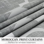 Beauoop 100% Blackout Curtains 108 Inches Long 2 Panels - Image 4