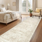 3x12 Runner Rug for Hallway, Non-Slip Long Bathroom Rugs Runner for Kitchen - Image 4