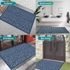 Bulijojo Sturdy Front Entrance Doormats, Durable Heavy Duty Welcome Mat - Image 6