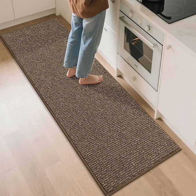 BEQHAUSE Kitchen Runner Rugs 24"x72", Non-Slip Kitchen Mats by BEQHAUSE