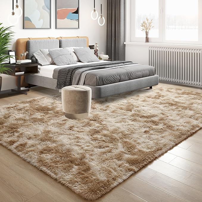 Tepook Area Rugs 9x12 for Living Room, Super Soft Fluffy Rugs for Bedroom - Image 3