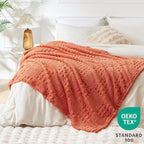 EXQ Home Fleece Throw Blanket for Couch or Bed - Image 3