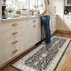Washable 3x7 Kitchen Runner Rug: Non-Silp Runners Mat - Image 4