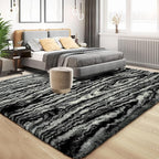 Tepook Soft Fluffy Rugs for Living Room, 5x8 Shaggy Area Rug for Bedroom - Image 2