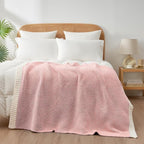Snuggle Sac Buttery Pink Throw Blanket - Image 6