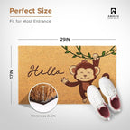 Monkey - 17"x29" - Coir Door Mat - Welcome Mats - Image 2