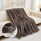 MYSKY HOME Couch Covers for 2 Cushion Couch Sectional Sofa, L Shape Sofa - Image 3