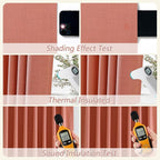 Guken 100% Blackout Curtains 90 Inch Length 2 Panels Set - Image 5