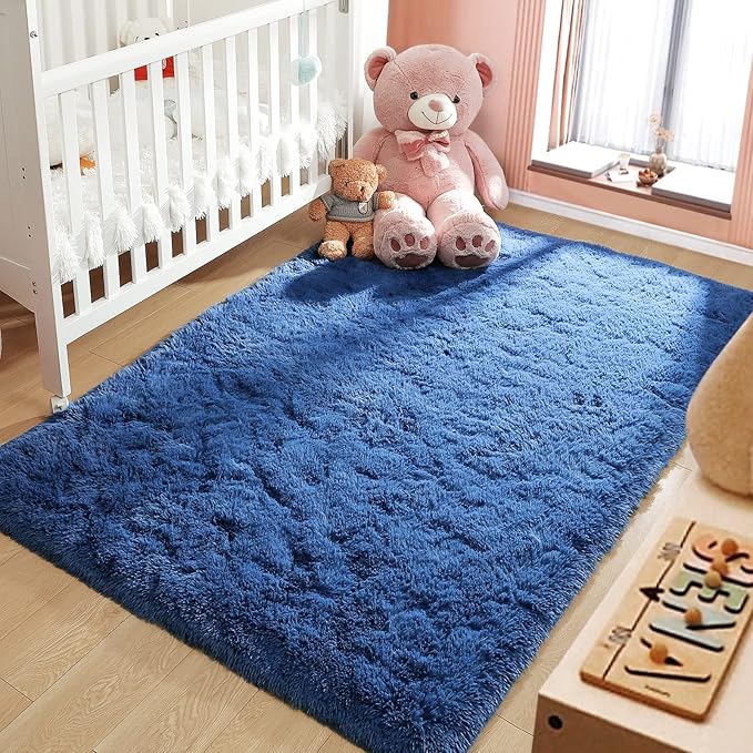 LOCHAS Ultra Soft Indoor Modern Area Rugs Fluffy Living Room Carpets - Image 6