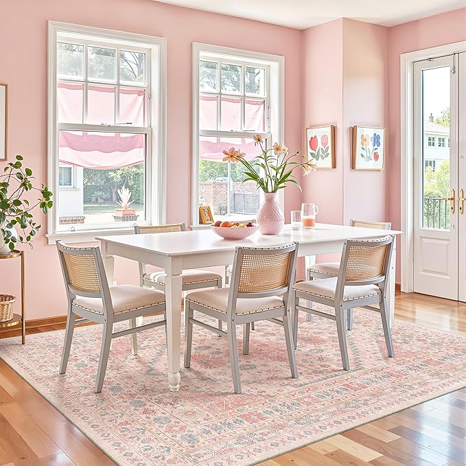 zesthome Pink Rug - Image 9