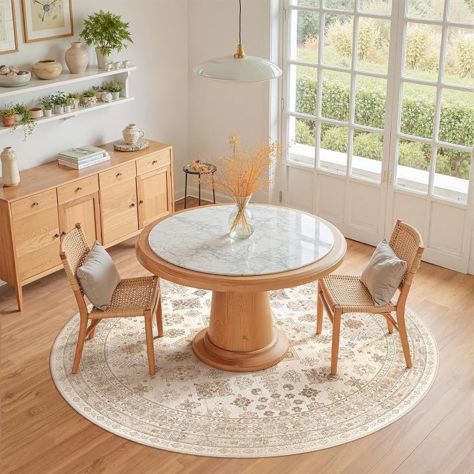 zesthome Washable Round Area Rugs - Image 9