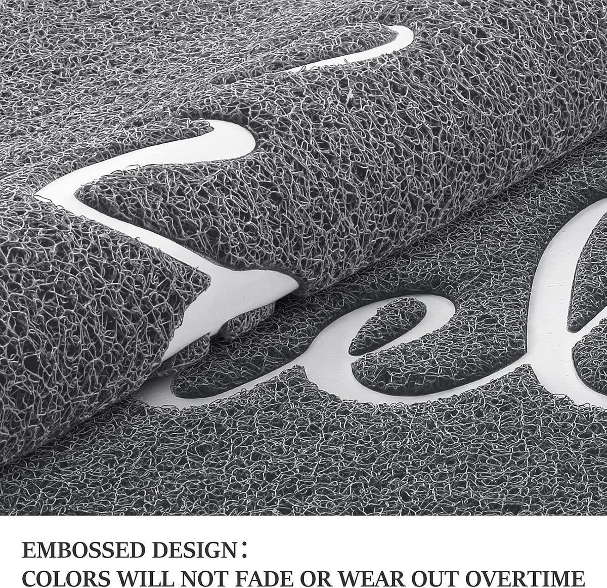 Door Mat Welcome Mat Floor Mat for Entryway, Patio, High Traffic Areas