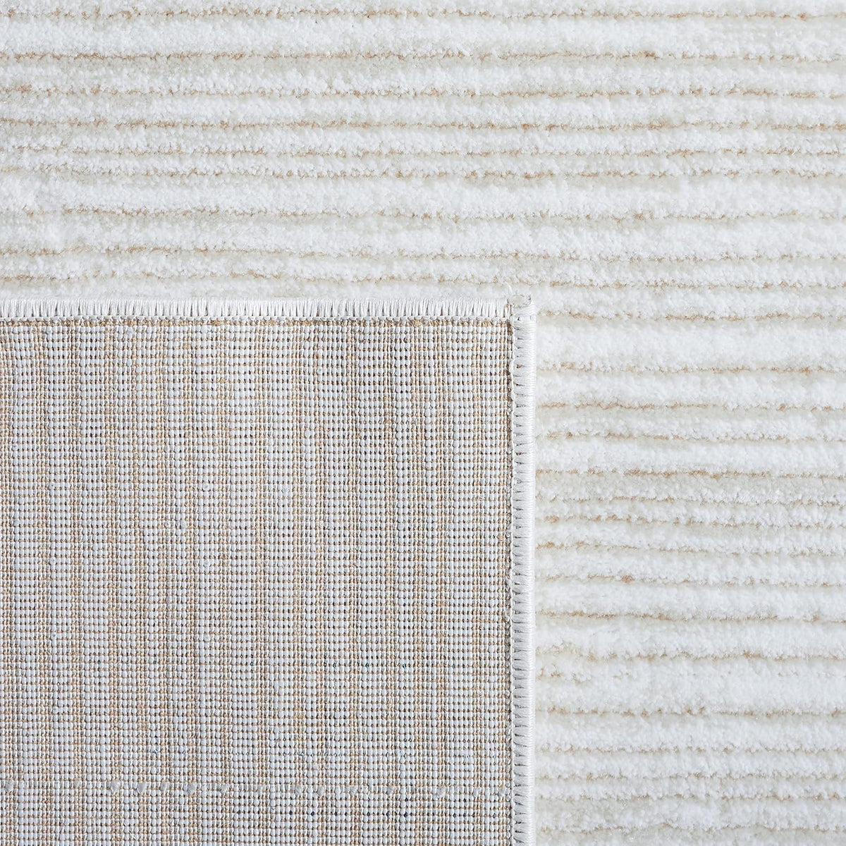 SAFAVIEH Vision Area Rug 8x10 Large, Modern Tonal Ivory VSN606J