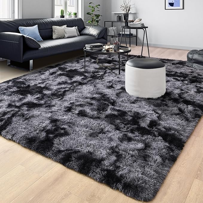 Tepook Soft Fluffy Area Rug for Bedroom, Modern Shaggy Rugs for Living Room - Image 8
