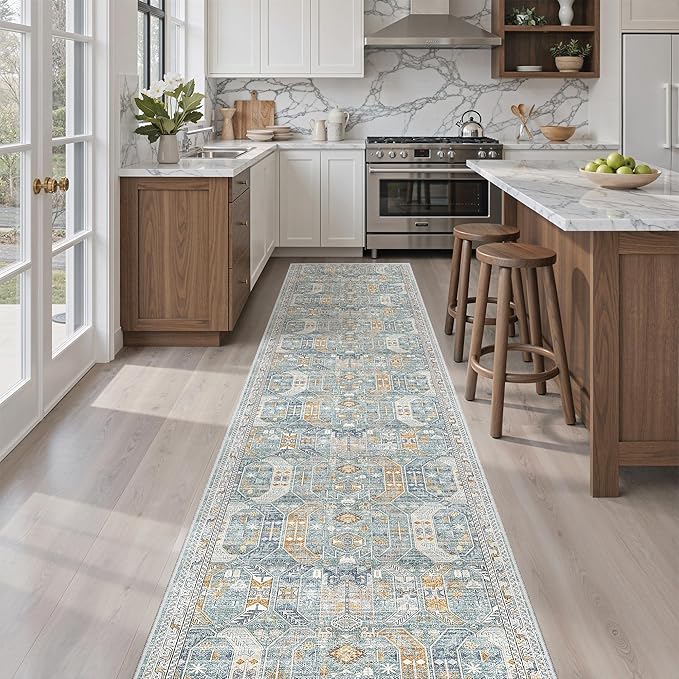Madane Hallway Runner Rug 2x12, Extra Long Washable Runner Rugs - Image 5