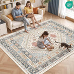 Area Rugs 5x7, Ultra-Thin Washable Rugs - Image 9