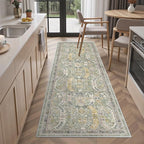 Madane Washable Runner Rug by Madane