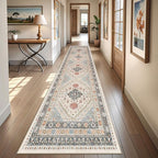 Runner Rug 2x10, Ultra-Thin Kitchen Rugs Non Slip Washable Rugs - Image 2
