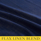 NICETOWN 100% Absolutely Blackout Linen Curtains - Image 8
