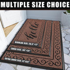 Yimobra Welcome Mats for Front Door 29.5x17, Heavy Duty Waterproof Outdoor Door - Image 5
