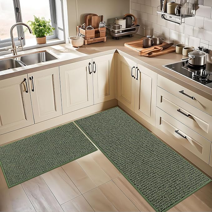 BEQHAUSE Kitchen Runner Rugs 24"x84", Non-Slip Kitchen Mats - Image 8