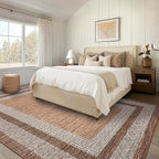 GarveeHome Small Bedroom Area Rug 3x5 Bordered Area Rug - Image 2