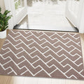 OLANLY Front Door Mat, Non-Slip Rubber Backing, Dirt Resistant and Absorbent by OLANLY